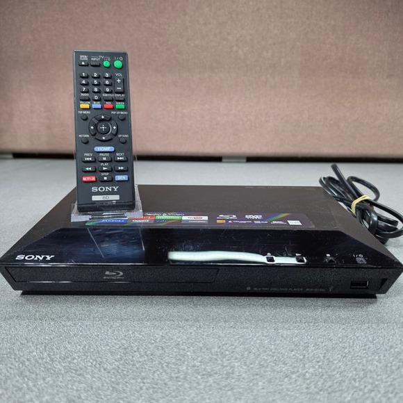 Sony Other - Sony Blu-ray DVD Player BDP-S1100 Black, Remote Included Streaming USB